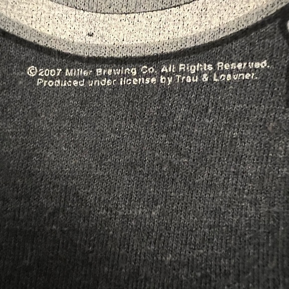 Miller Beer Crew Neck Long Sleeve - Picture 4 of 5